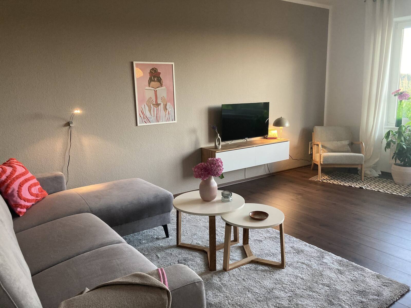 Helles Wohnzimmer